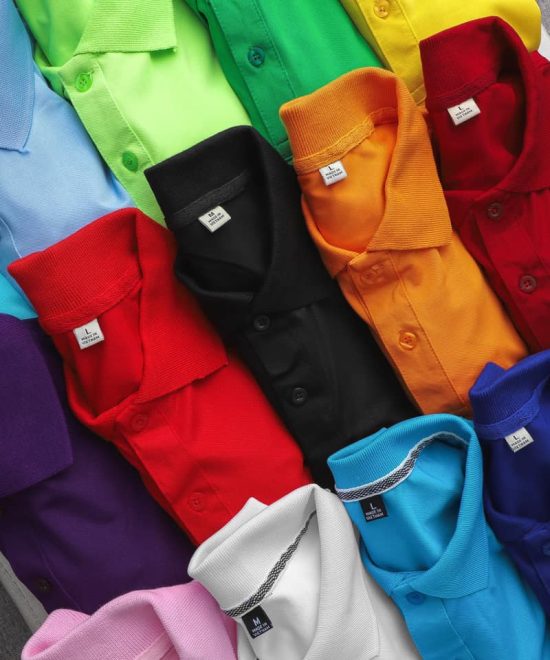 Phôi áo thun cổ trụ